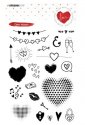 Studio Light Stamp Set-Filled With Love-Love Elements