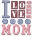 Phrase Cafe Title Stickers-Being Your Mom