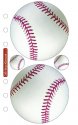 Sticko Classic Stickers-Baseballs