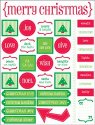 SRM Live Life Stickers - Christmas