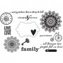 Unity Cling Rubber Stamps 5.5"x7.25" Generations