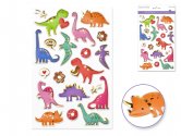 Forever In Time 3D Puffy Foil Stickers - Dino