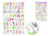 Forever In Time 3D Foam Font Stickers With Foil - Safari Alpha