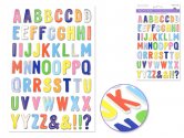 Forever In Time 3D Foam Font Stickers With Foil - Primary Alpha