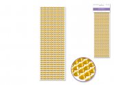 Forever In Time Gem Stickers - 6mm gem lines 504 pc - Gold