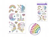 Forever In Time Crystal Art Stickers - Unicorn Bling