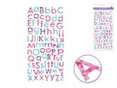 Forever In Time Glitter Font Stickers - Cotton Candy