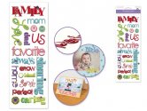Forever In Time Puffy Sentiment Stickers - Family