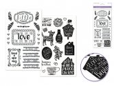 Forever In Time Clear Stickers x2 - Enjoy The Little Things