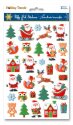 Forever In Time Holiday Trendz 3D Puffy Foil  - Santa Woodland
