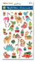 Forever In Time Holiday Trendz Puffy Foil Stickers - Festive Ani