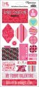 The Love Collection Adhesive Diecut Stickers - Love Coupon