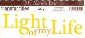 Transfer Titles Boy-Light of My Life