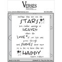 Verses Cling Stamp 4.5"X6.5" - They Are Not Stars