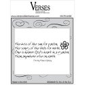 Verses Cling Stamp 4.5"X6.5" - Kiss of the Sun