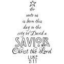 Gourmet Rubber Stamps Cling Stamps 2.75"X4.75" Savior Word Tree